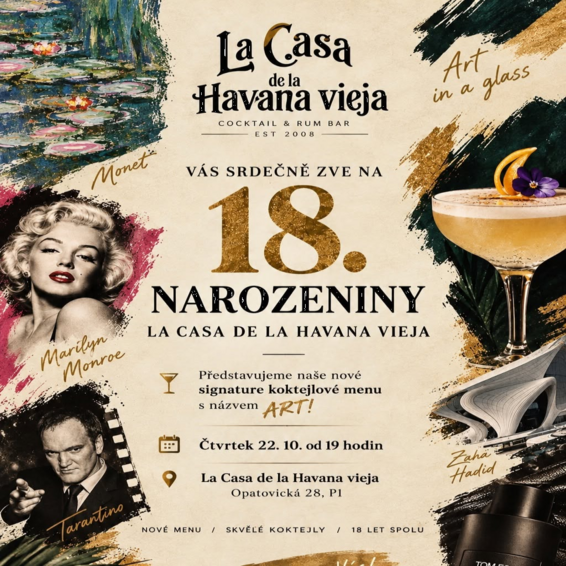 18. narozeniny baru